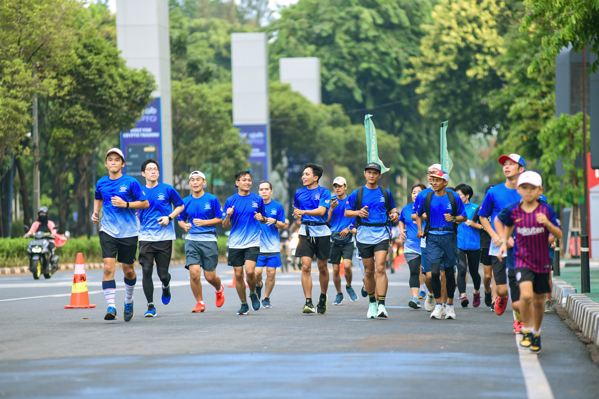 The Fun Run event by ASEAN-Japan50 Golden Friendship