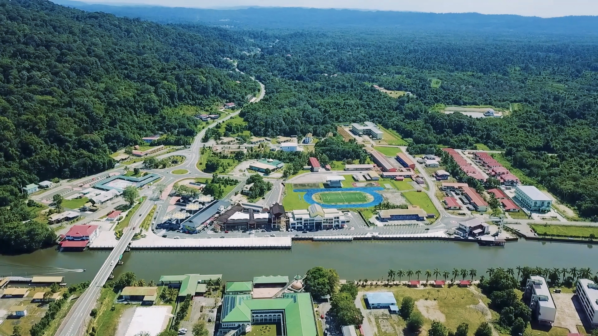 Visual representation of a smart city in Temburong